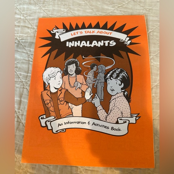 Let’s talk about- Inhalants- information & activities book - Picture 1 of 5